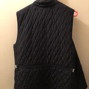 Women’s Quilted Vest - black